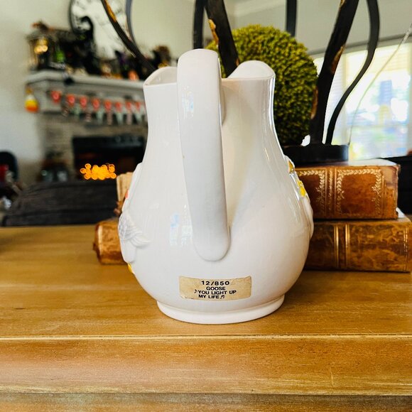 MUSICAL OTAGIRI Goose pitcher 1983 - Picture 4 of 11